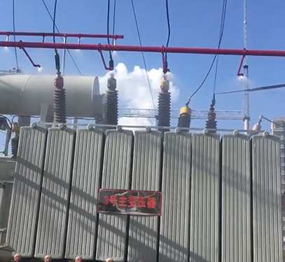 標(biāo)題：泡沫噴霧滅火裝置現(xiàn)場試噴
瀏覽次數(shù)：2702
發(fā)表時(shí)間：2021-12-29